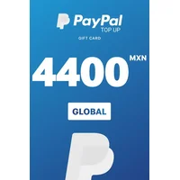 PayPal 4400 MXN Payment Card (Global)