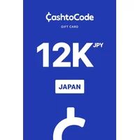 CashtoCode 12000 JPY Payment Card (Japan)