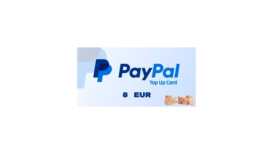 PayPal 8 EUR Payment Card (Europe) gallery image 1