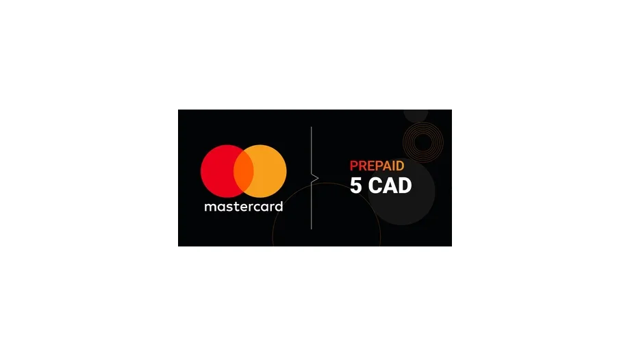 Mastercard 5 CAD Payment Card (Canada) gallery image 1