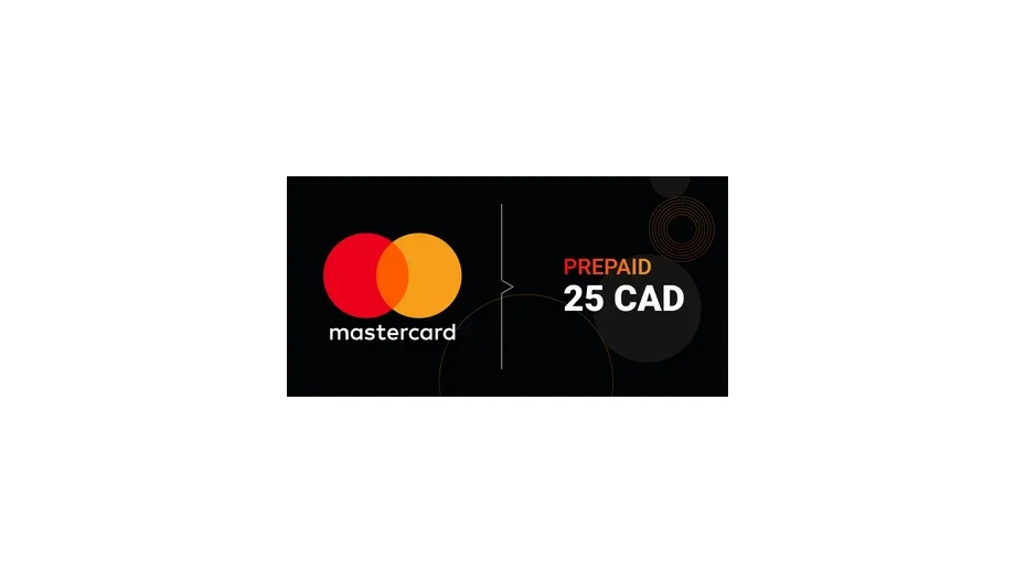 Mastercard 25 CAD Payment Card (Canada) gallery image 1