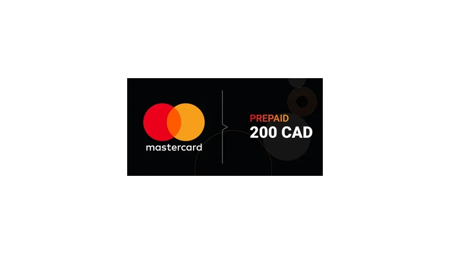 Mastercard 200 CAD Payment Card (Canada) gallery image 1