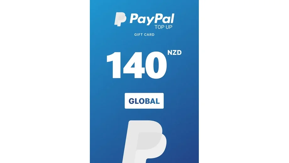 PayPal 140 NZD Payment Card (Global) gallery image 1