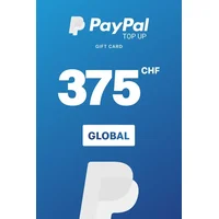 PayPal 375 CHF Payment Card (Global)