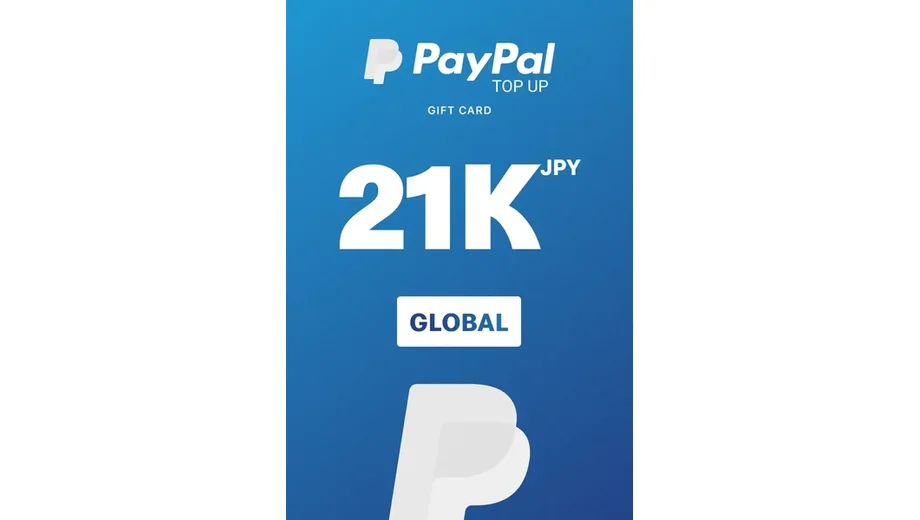 PayPal 21000 JPY Payment Card (Global) gallery image 1
