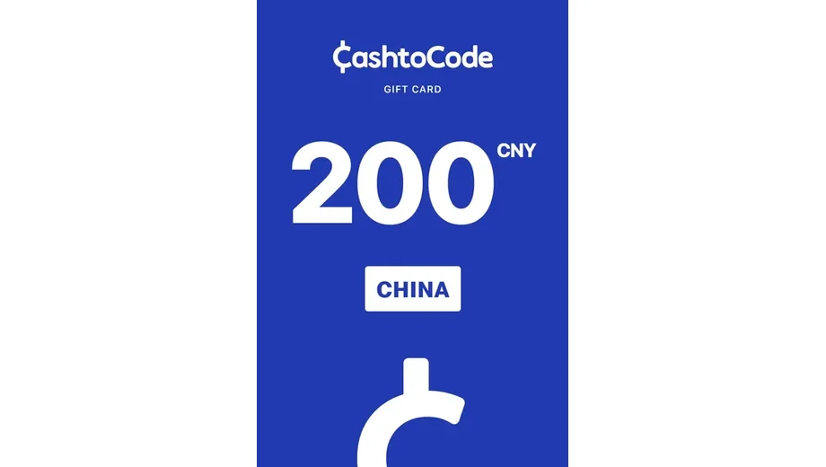 CashtoCode 200 CNY Payment Card (China) gallery image 1