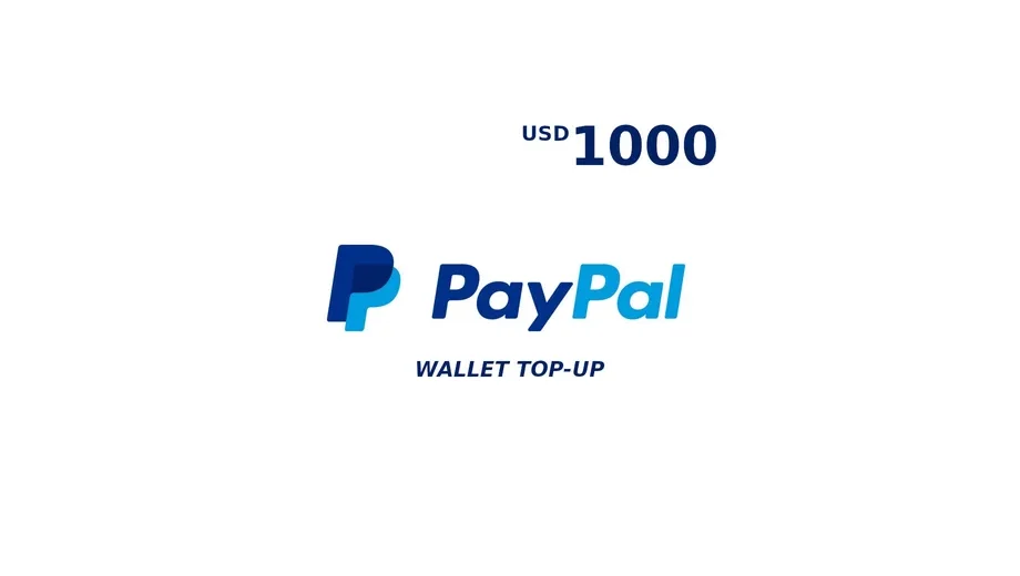 PayPal 1000 USD Payment Card (United States) gallery image 1