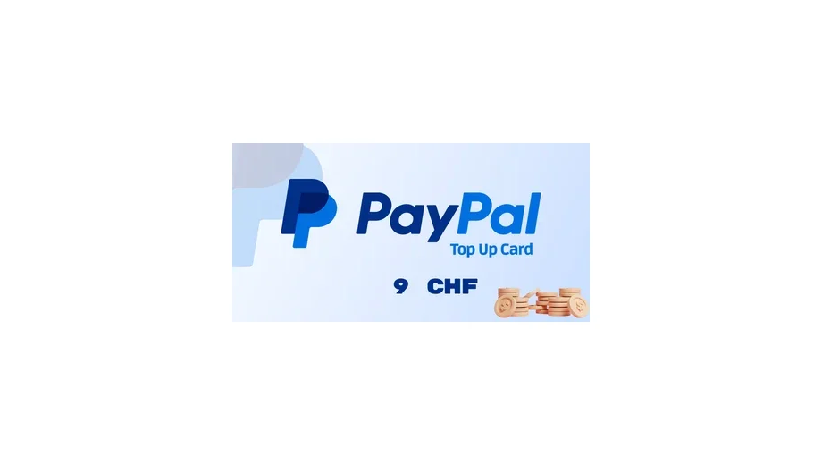 PayPal 9 CHF Payment Card (Global) gallery image 1