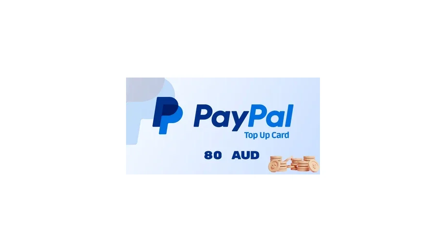 PayPal 80 AUD Payment Card (Global) gallery image 1