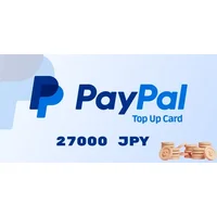 PayPal 27000 JPY Payment Card (Global)