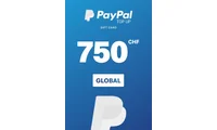 PayPal 750 CHF Payment Card (Global) thumb 1
