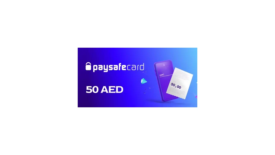 Paysafecard 50 AED Payment Card (UAE) gallery image 1