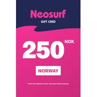 Neosurf 250 NOK Payment Card (Norway)