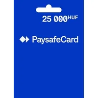 Paysafecard 25000 HUF Payment Card (Hungary)