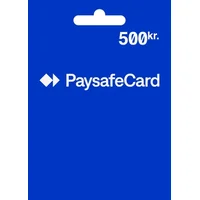Paysafecard 500 DKK Payment Card (Denmark)