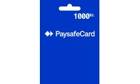 Paysafecard 1000 DKK Payment Card (Denmark) thumb 1