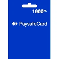 Paysafecard 1000 DKK Payment Card (Denmark)