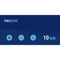 Payeer 10 EUR Payment Card (Europe)