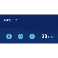 Payeer 30 EUR Payment Card (Europe)
