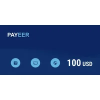 Payeer 100 USD Payment Card (Global)