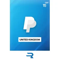 PayPal 15 GBP Payment Card (United Kingdom)