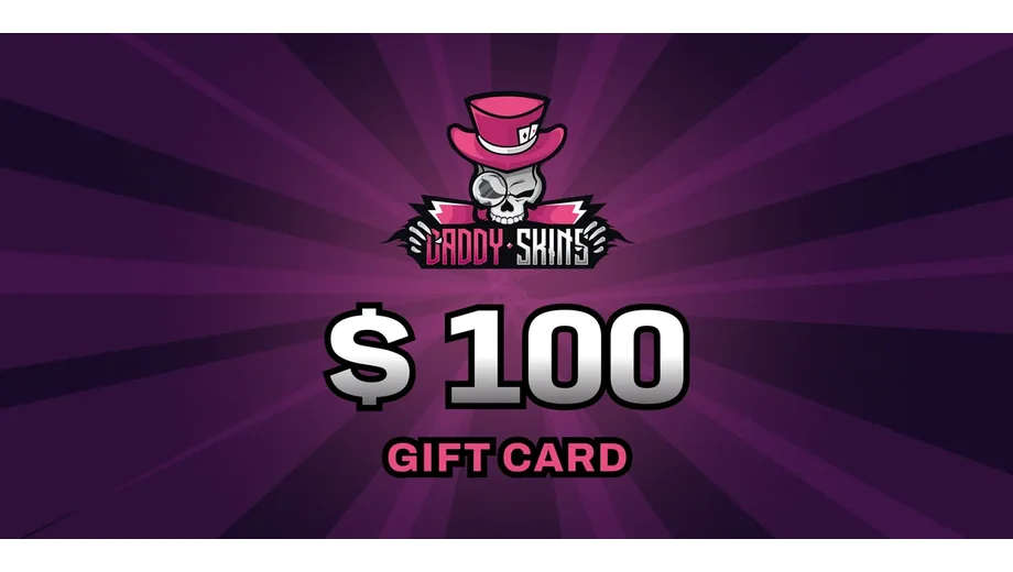 DaddySkins 100 USD Gift Card (Global) gallery image 2