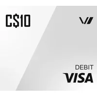 Virtual Visa C$10 CAD