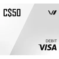 Virtual Visa C$50 CAD