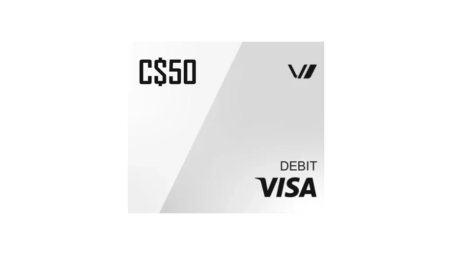 Virtual Visa C$50 CAD gallery image 1