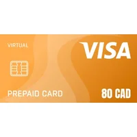 Virtual Visa C$80 CAD