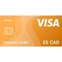 Virtual Visa C$25 CAD