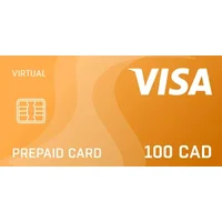 Virtual Visa C$100 CAD