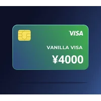 Vanilla Visa ¥4000 JPY