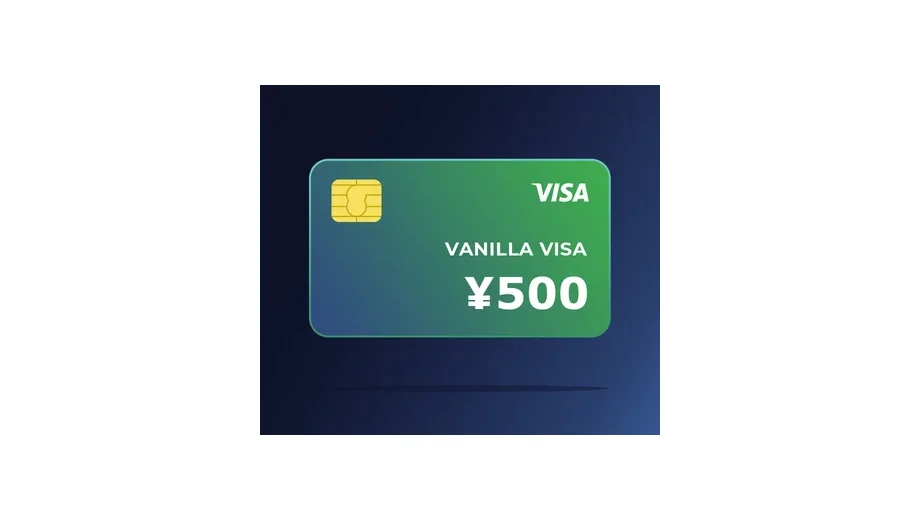 Vanilla Visa ¥500 JPY gallery image 1