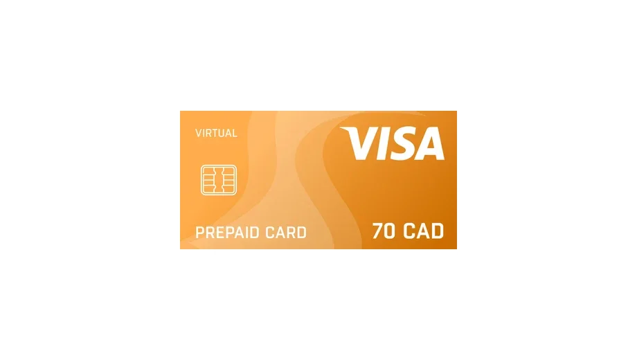 Virtual Visa C$70 CAD gallery image 1