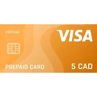 Virtual Visa C$5 CAD