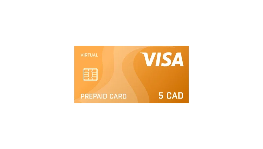 Virtual Visa C$5 CAD gallery image 1