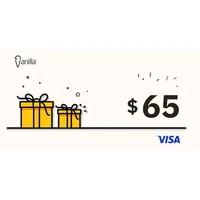 Vanilla Visa $65 USD