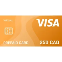 Virtual Visa C$250 CAD