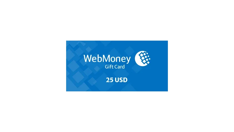WebMoney $25 USD gallery image 1