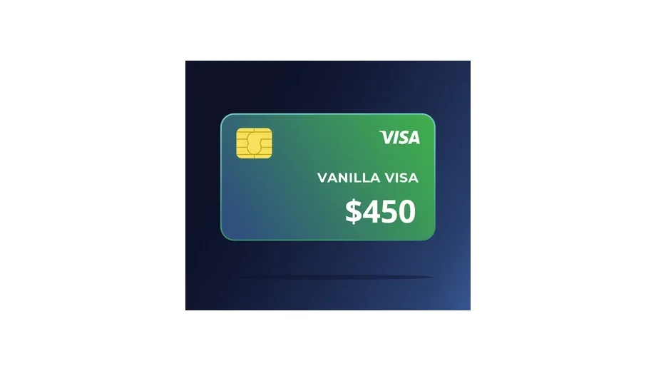 Vanilla Visa $450 USD gallery image 1