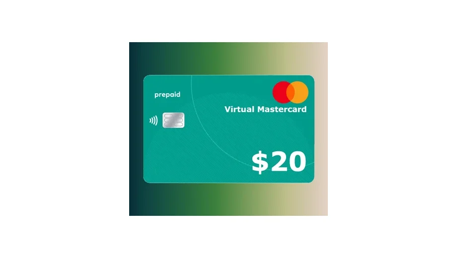 Virtual Mastercard $20 USD MyPaymentVault gallery image 1