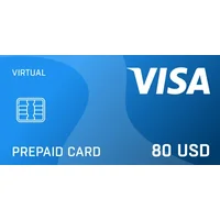 Virtual Visa $80 USD