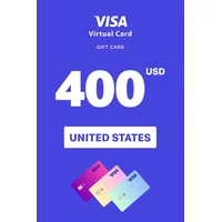 Virtual Visa $400 USD