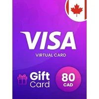 Virtual Visa C$80 CAD Visa