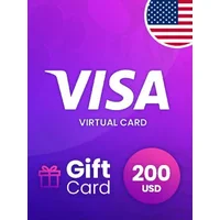 Virtual Visa $200 USD Visa