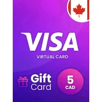 Virtual Visa C$5 CAD Visa