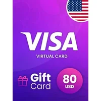 Virtual Visa $80 USD Visa