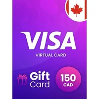 Virtual Visa C$150 CAD Visa