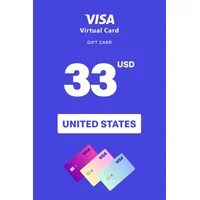 Virtual Visa $33 USD